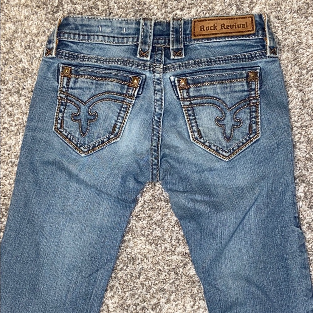 Rock Revival (Sherry) Straight leg, size 24/32.5